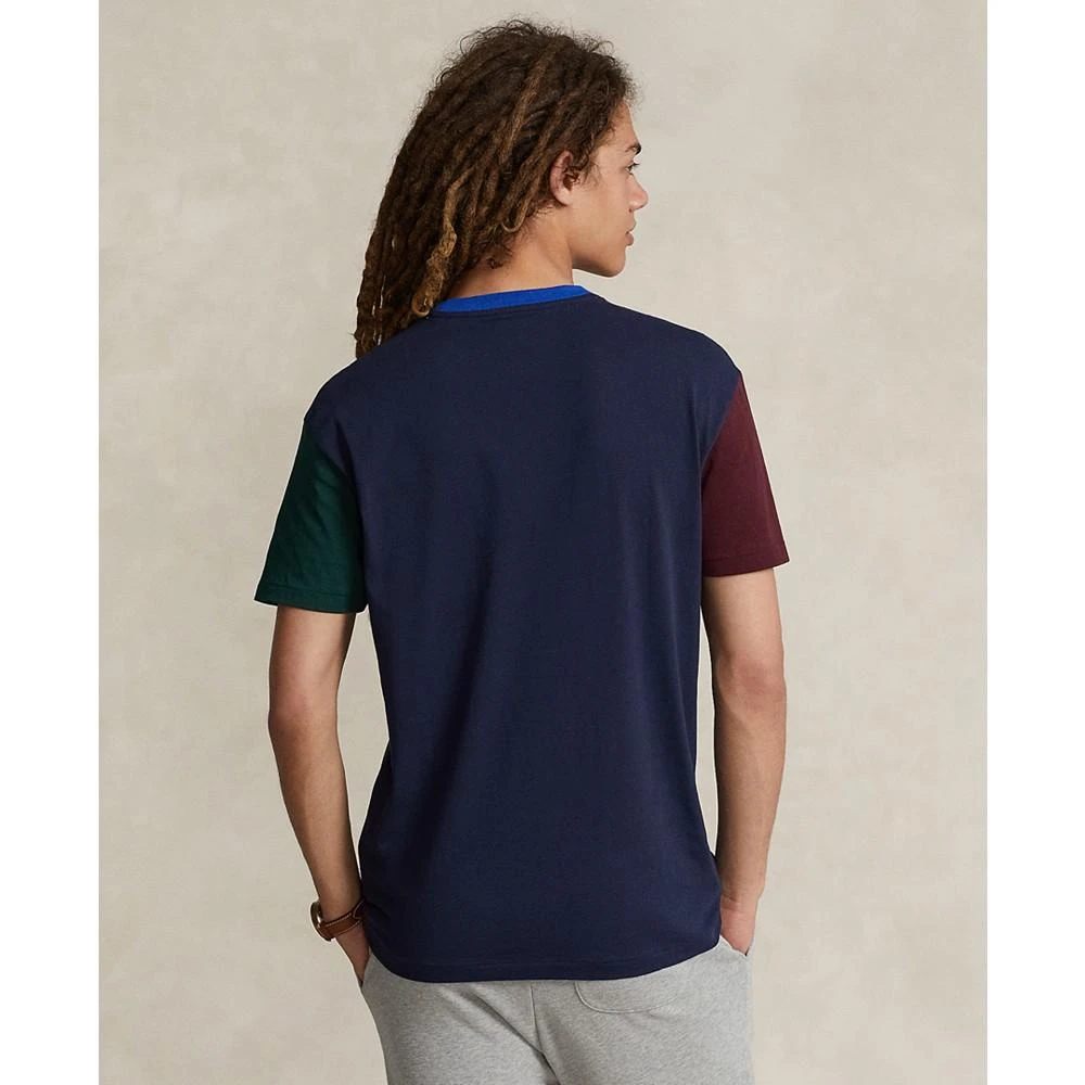 Polo Ralph Lauren Men's Cotton Classic Fit Color-Blocked Jersey T-Shirt 2