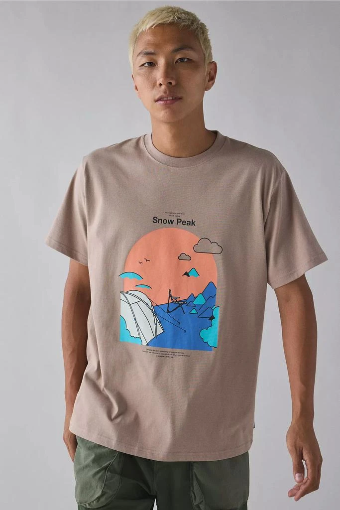 Snow Peak Snow Peak Camping Graphic Tee