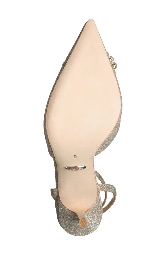 Badgley Mischka Nicky Ankle Strap Pump 6