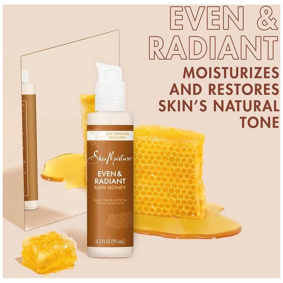 SheaMoisture Even & Radiant Raw Honey Daily Face Lotion 5