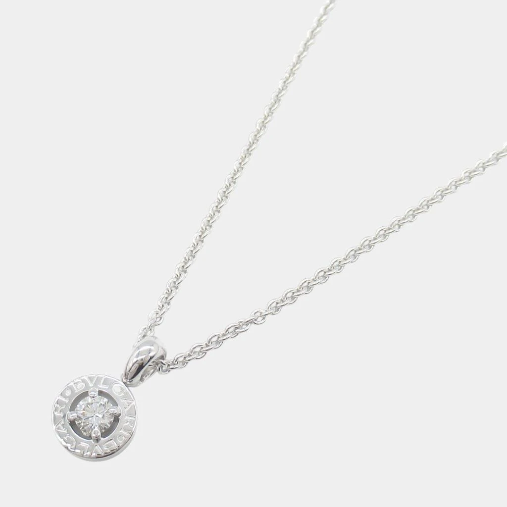 BVLGARI Bvlgari 18K White Gold Bvlgari Bvlgari Diamond Necklace 1