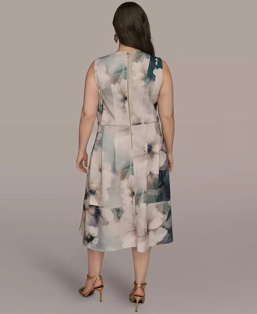 Donna Karan Plus Size Sleeveless Midi Dress 5