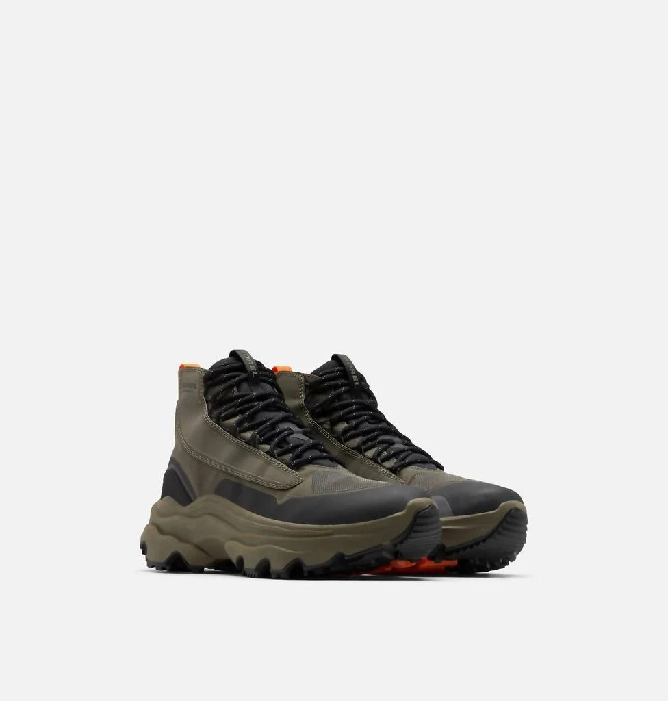SOREL Men's Kinetic Breakthru Venture Mid Sneaker In Alpine Tundra Black 1