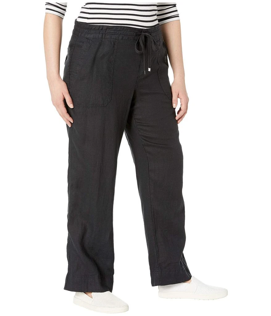 Ralph Lauren Plus Size Linen Wide-Leg Pants 4