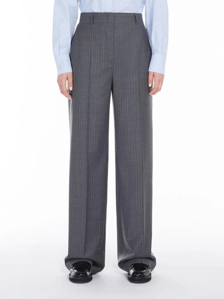 Max Mara Wool flannel trousers 4