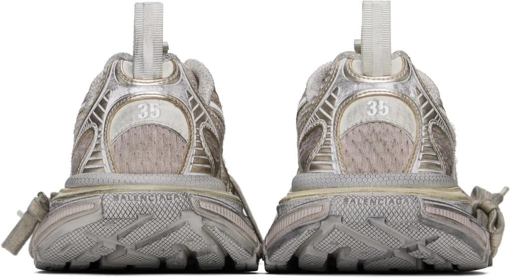 Balenciaga Silver & Beige 3XL Sneakers 2