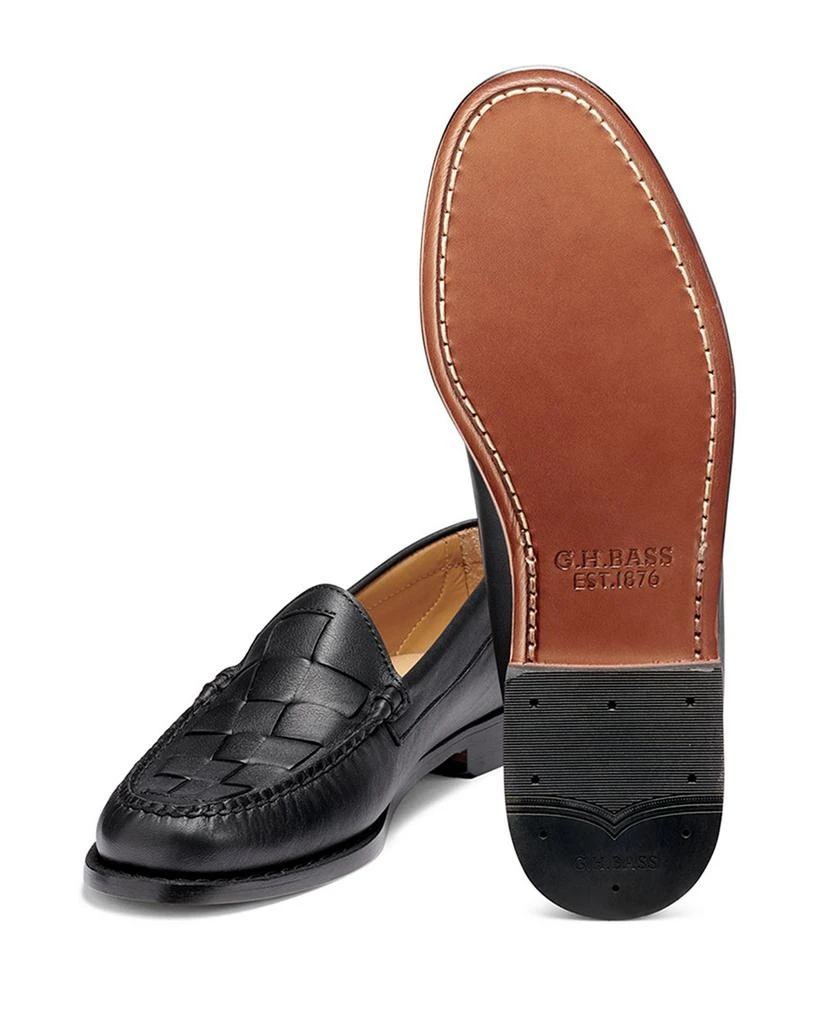G.H.BASS G.H. BASS Men
s Larson Venetian Weave Weejun Loafers 9