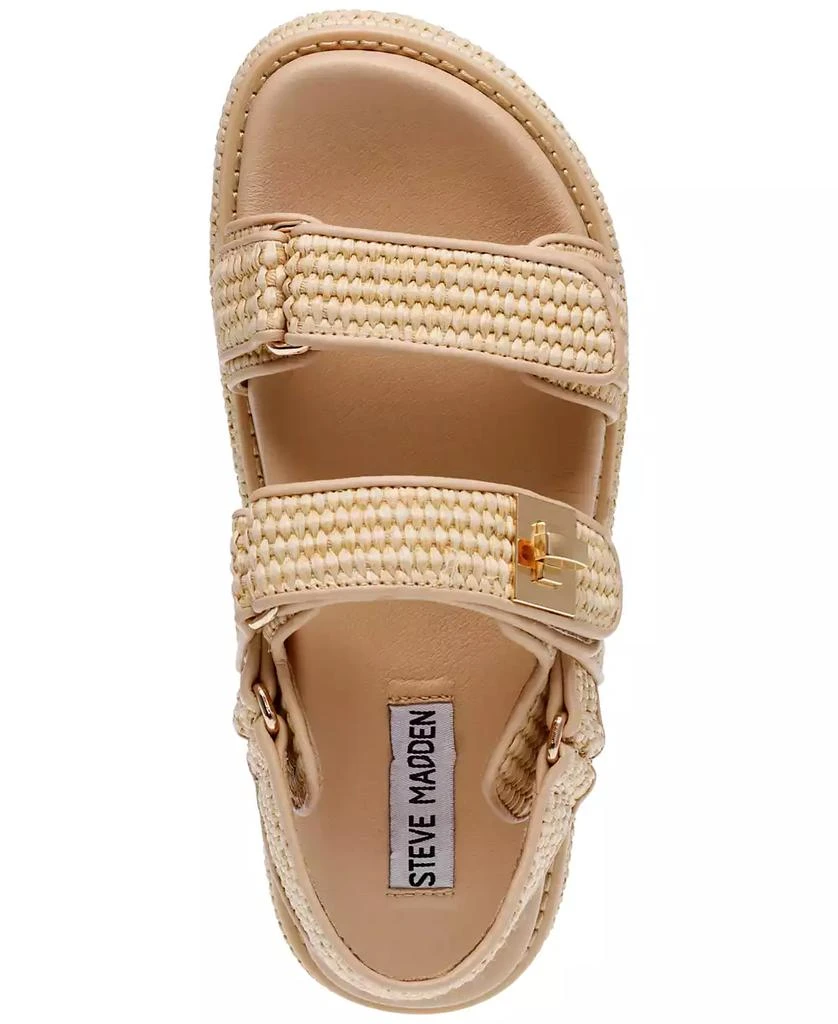 Steve Madden Women's Bigmona Platform Footbed Sandals 4