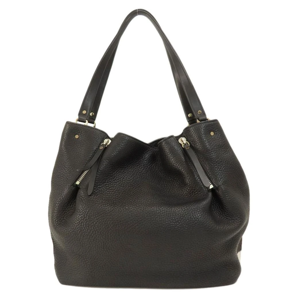 Burberry Leather Tote Bag (Pre-Owned) 2