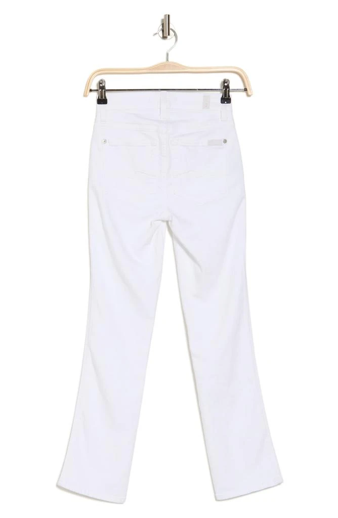 7 For All Mankind Kimmie Crop Straight Leg Jeans 2