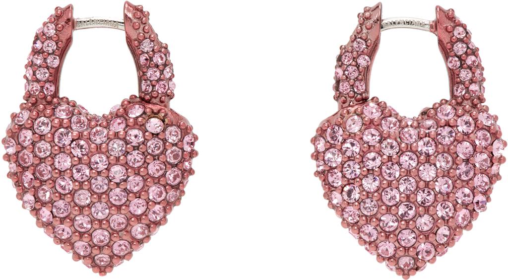 【BALENCIAGA】Nano Xs Stud Earrings ピアス Balenciaga Nano XS Stud Earrings in Gold | FWRD