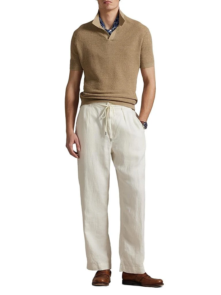 Ralph Lauren Lateef Relaxed-Fit Pleated Linen Pants 2