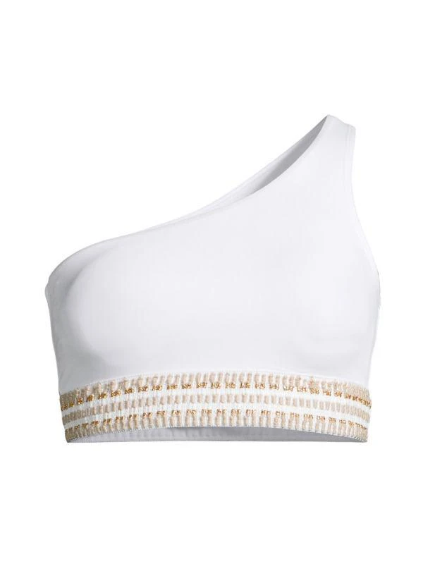 Peixoto Zoni One-Shoulder Bikini Top 4