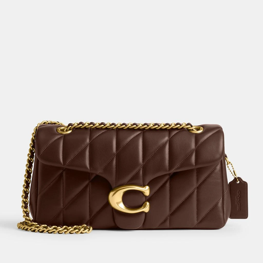 Coach Quilted Tabby 26 Leather Shoulder Bag 1