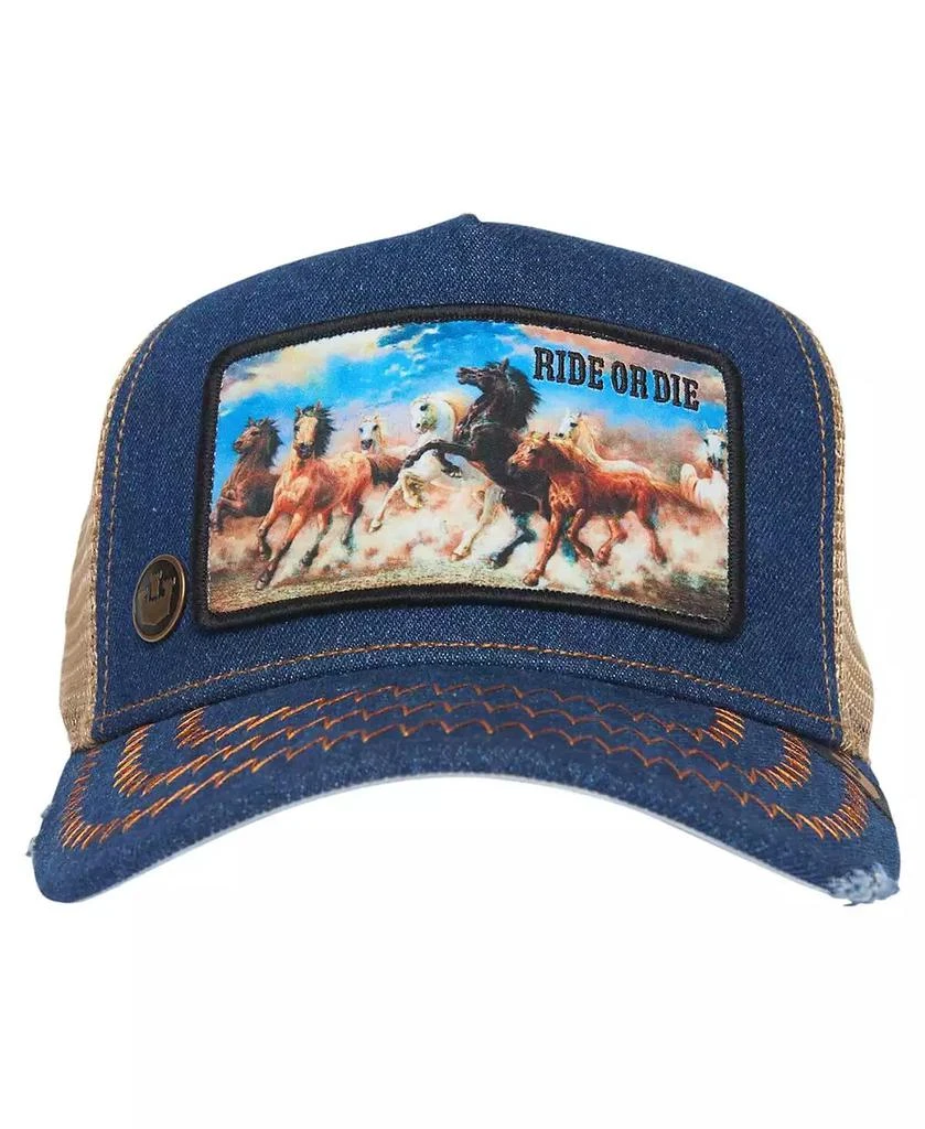 Goorin Bros. Men's Navy Tough Trucker Adjustable Hat 3