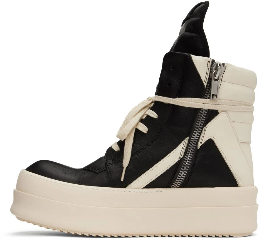Rick Owens Black Mega Bumper Geobasket Sneakers 3