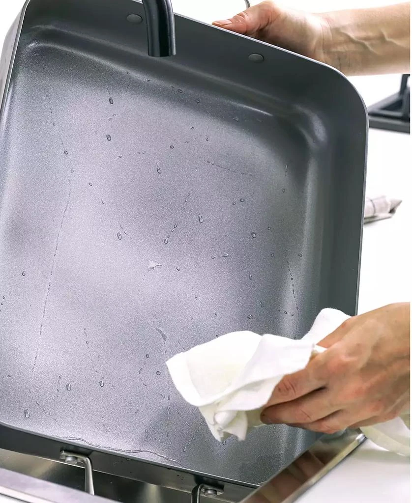 Greenpan Chatham Hard Anodized Healthy Ceramic 13.25" Nonstick Roasting Pan 6