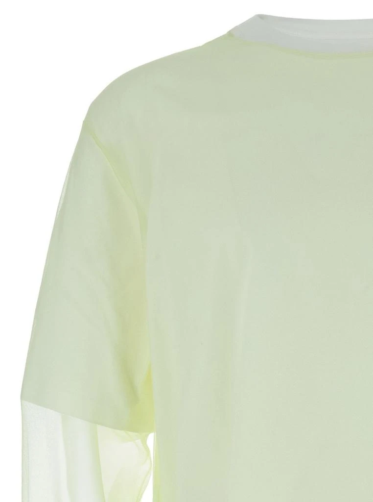 Jil Sander Jil Sander Logo Printed Layered T-Shirt 4