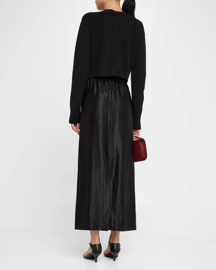 Loulou Studio Liam Elastic Waistband Long Skirt 3