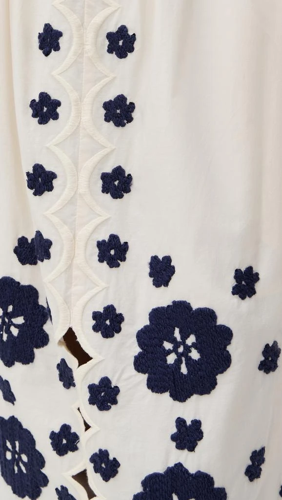 Sea Catrine Applique Midi Scallop Skirt 5