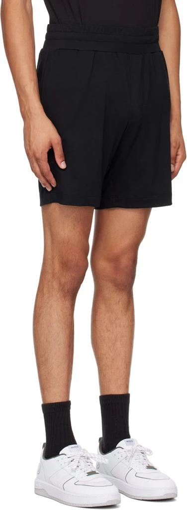 Hugo Boss Black Printed Logo Shorts 2