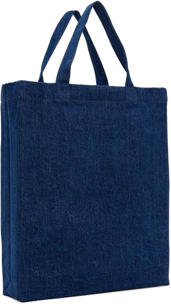 A.P.C. Navy Lou Mini Vacances Tote 3