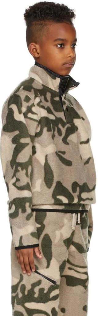 Essentials Kids Beige Camo Sweatshirt 3