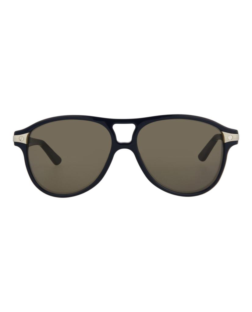 Cartier Aviator-Style Acetate Sunglasses