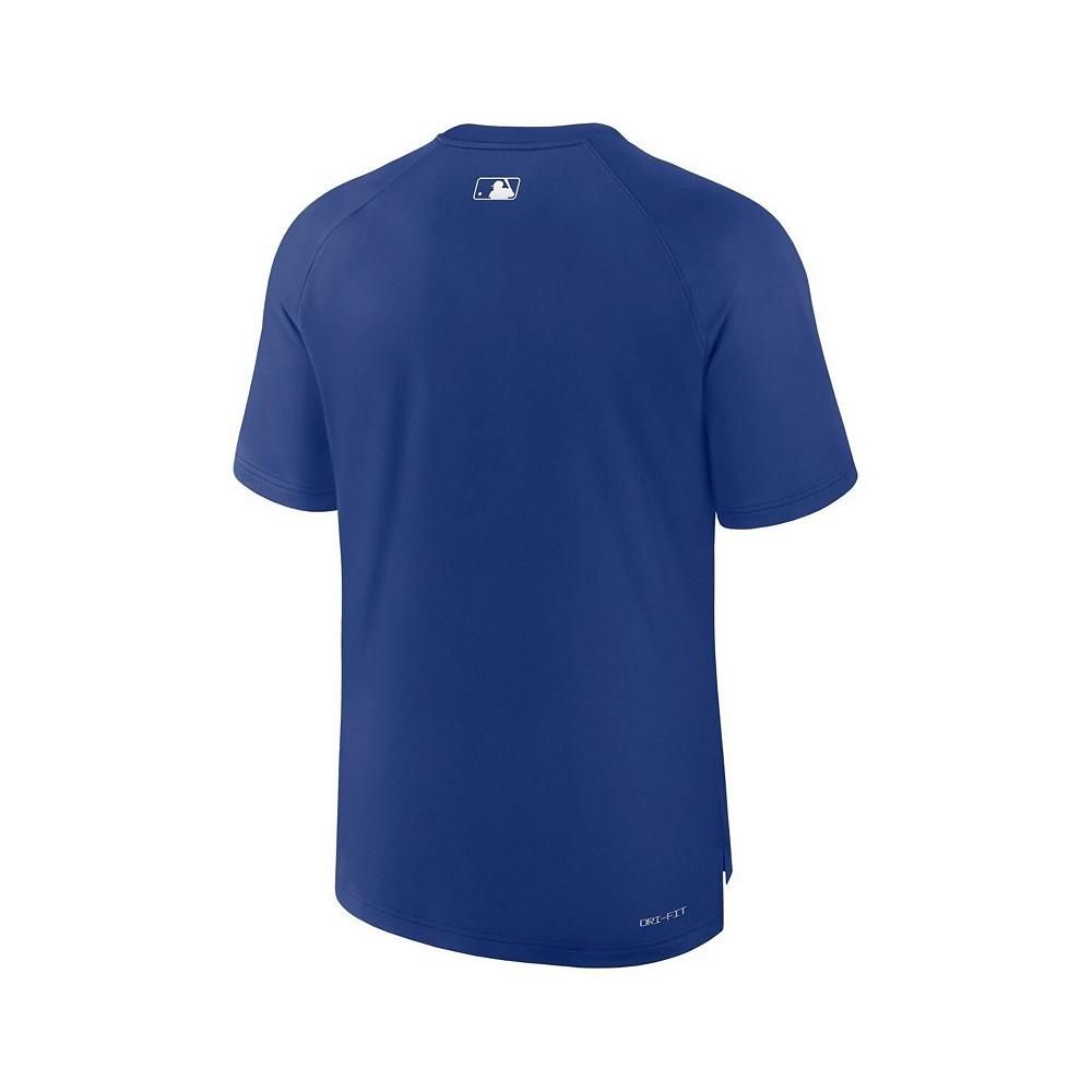 Nike Men's Royal Toronto Blue Jays Authentic Collection Pregame Raglan Performance T-Shirt