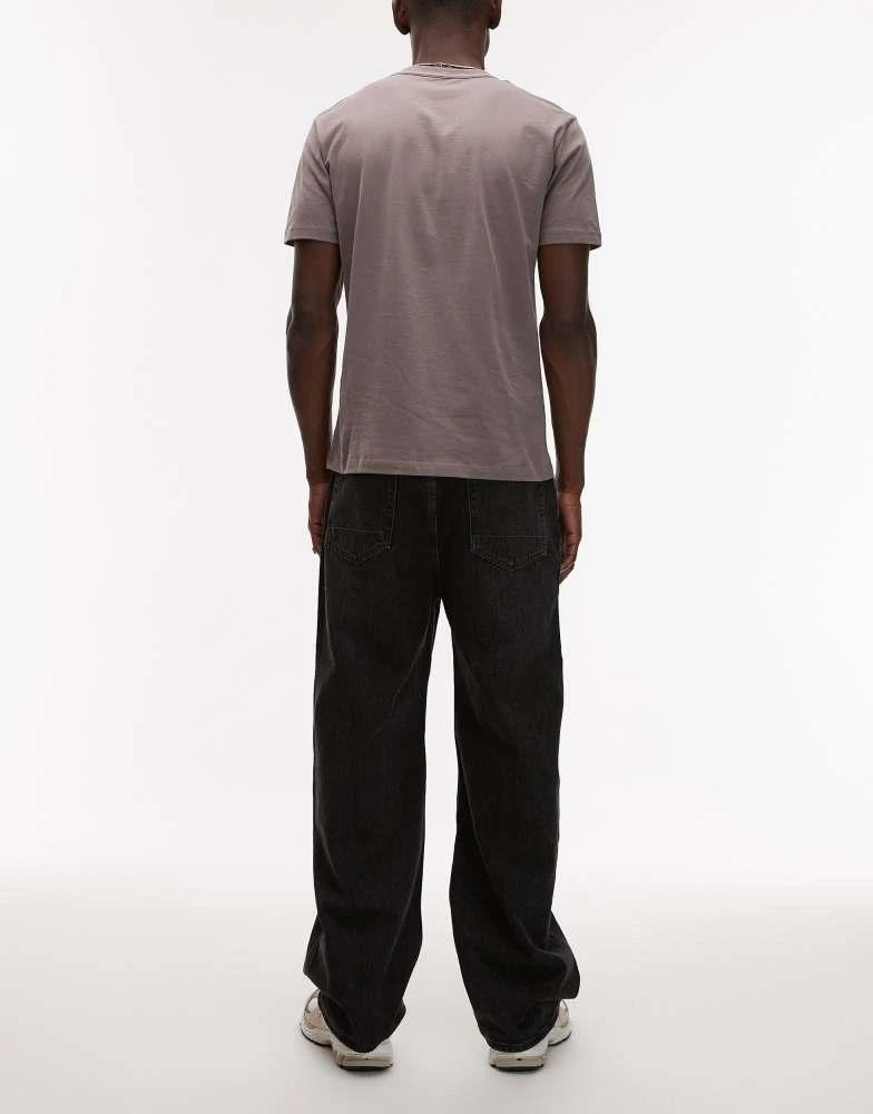 ALL SAINTS AllSaints Lenny wide jeans in washed black 2