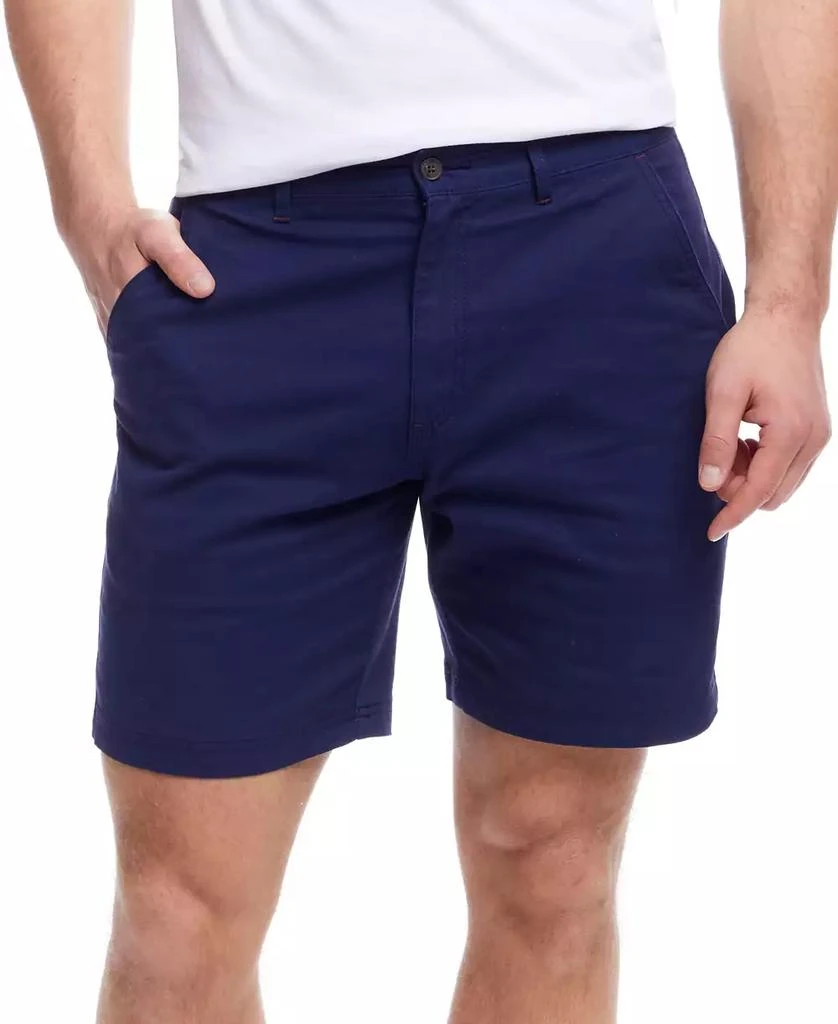 Weatherproof Vintage Men
s Regular-Fit Stretch Twill 8" Shorts 1