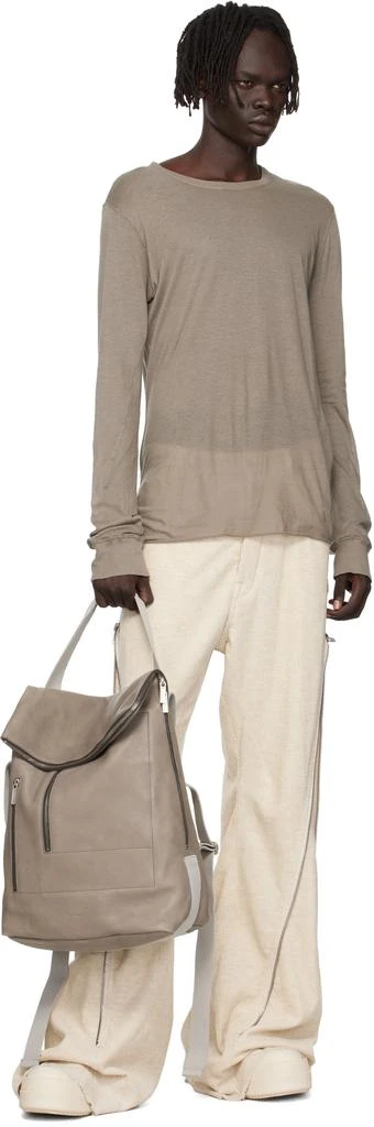 Rick Owens Gray 
Off-White Concordians Cargo Backpack 4