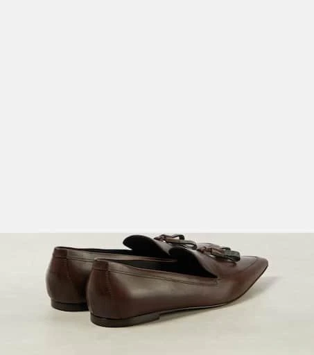 Brunello Cucinelli Monili leather loafers 3