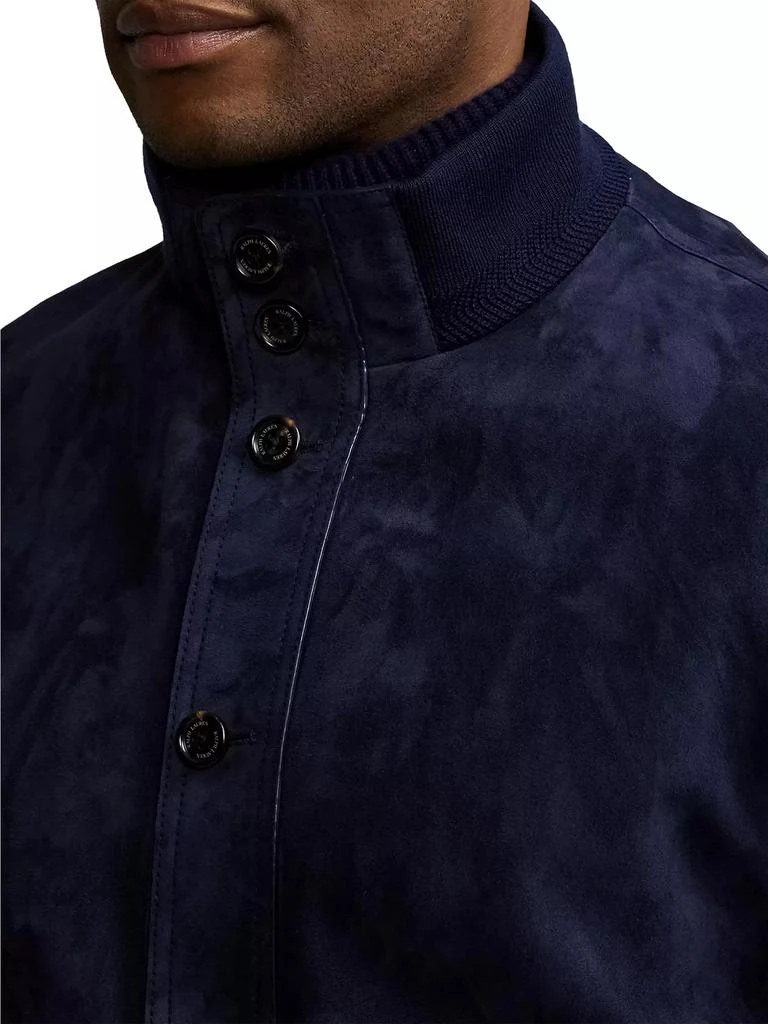 Ralph Lauren Calloway Suede Bomber Jacket 6