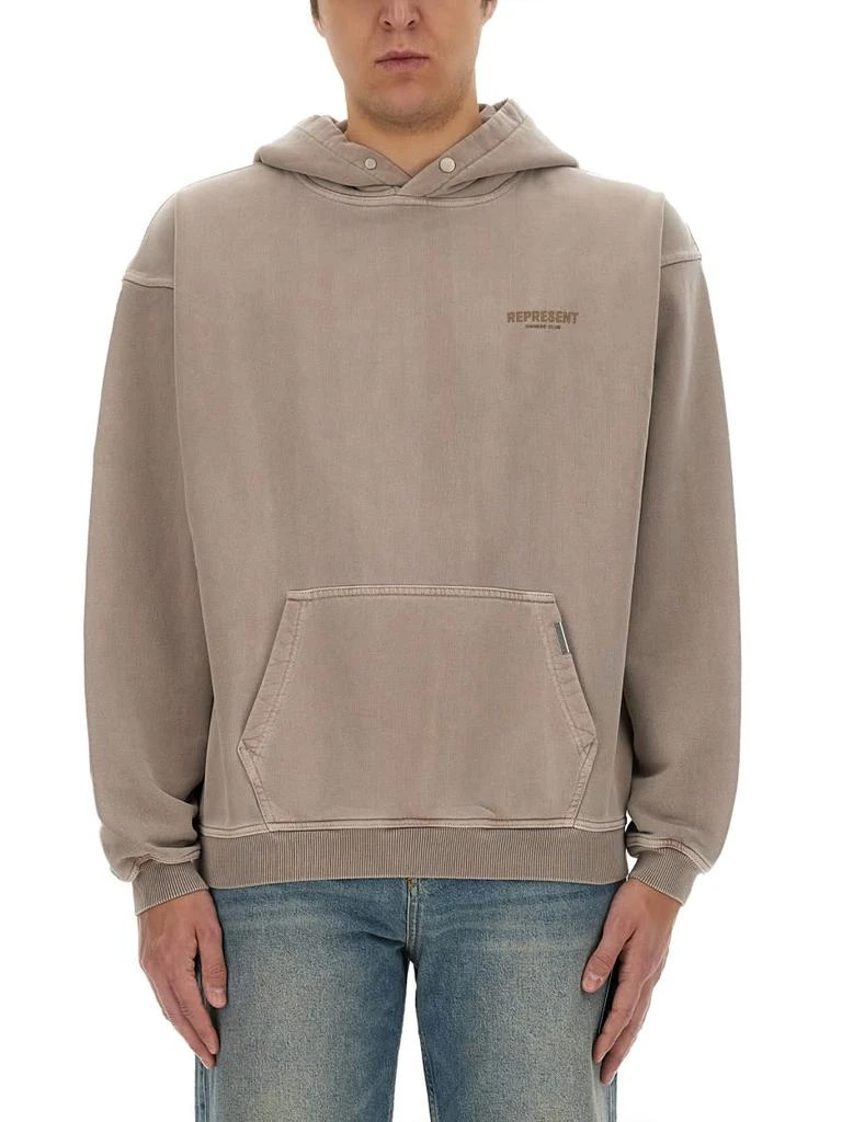 Represent Sweatshirt With Logo 1