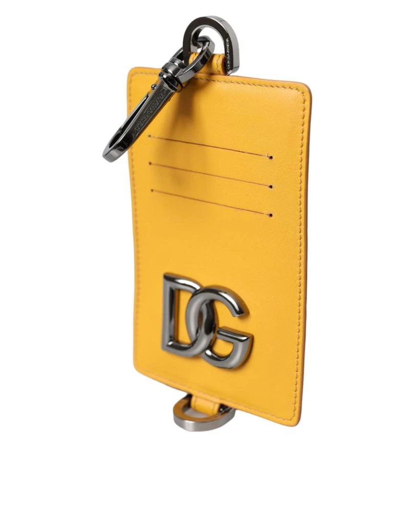 Dolce 
Gabbana Calf Leather Cit Card Holder Clip On Men
s Wallet 2