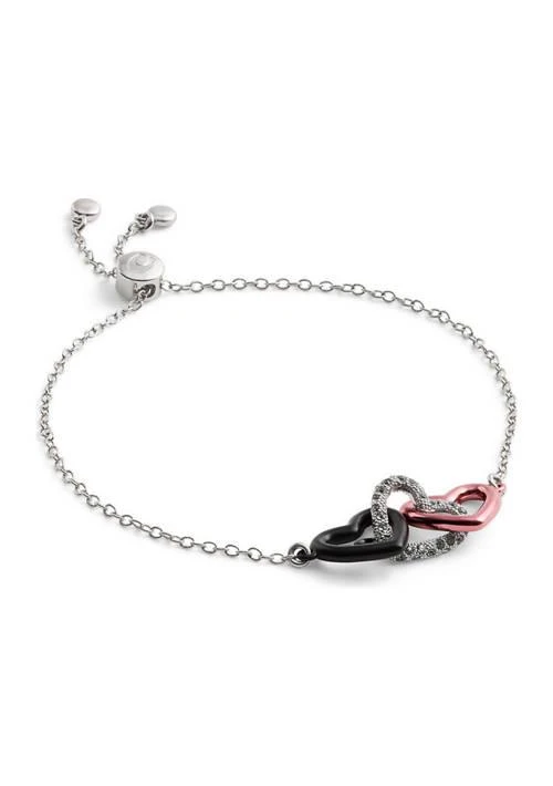 Coach Signature Heart Link Slider Bracelet 1