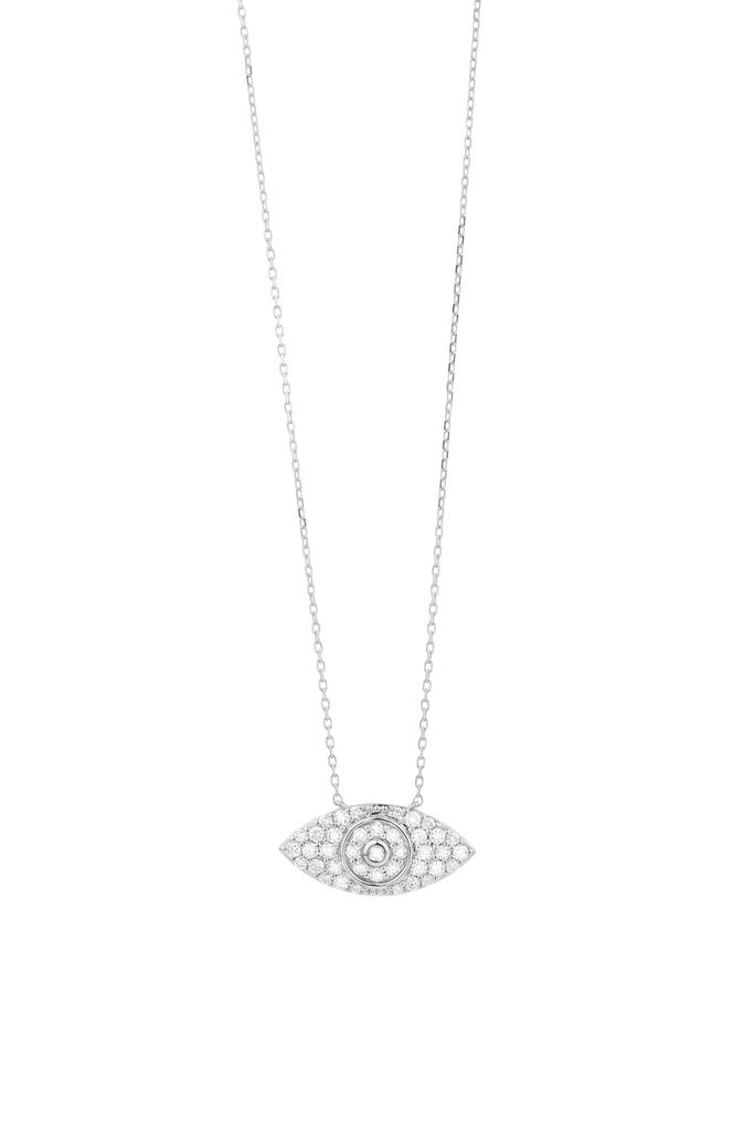 Mozafarian Diamond eye necklace