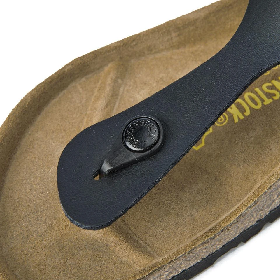 Birkenstock BIRKENSTOCK WOMEN'S GIZEH TOE-POST SANDALS - BLACK 3