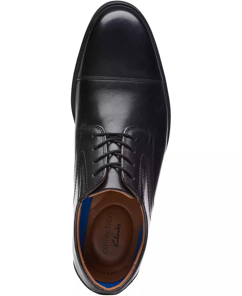 Clarks plain toe oxford online