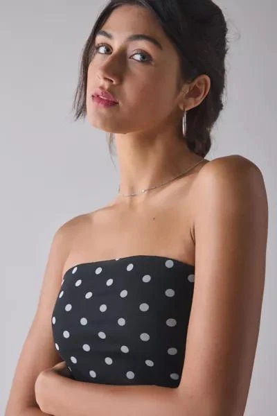 Urban Outfitters UO Samara Mesh Strapless Midi Dress 3