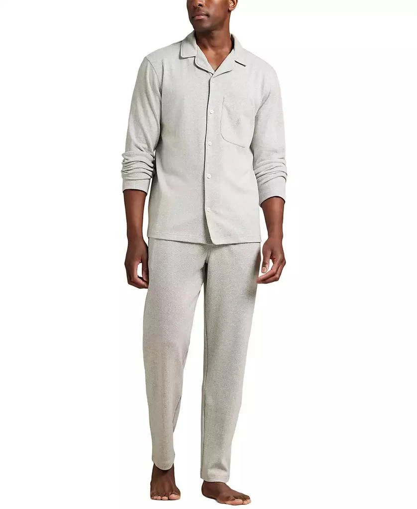 Ralph Lauren Men's Herringbone Drawstring Pajama Pants 2