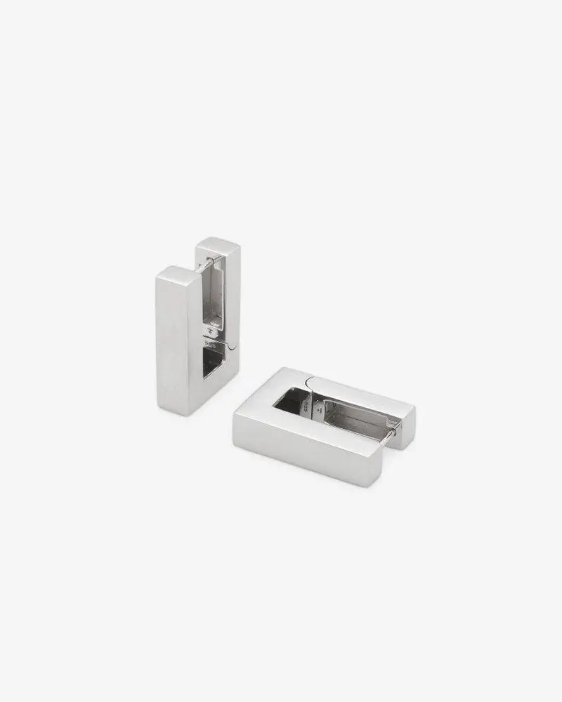 Tom Wood Tom Wood Square Hoop Earrings
