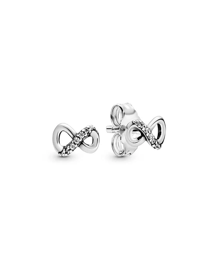 PANDORA Sparkling Infinity Stud Earrings 1