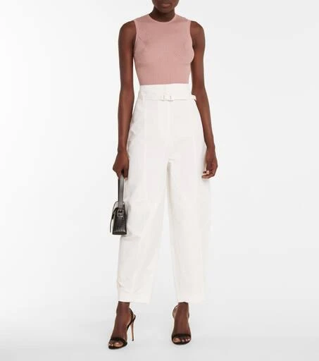 Stella McCartney Daisy high-rise cropped pants 2