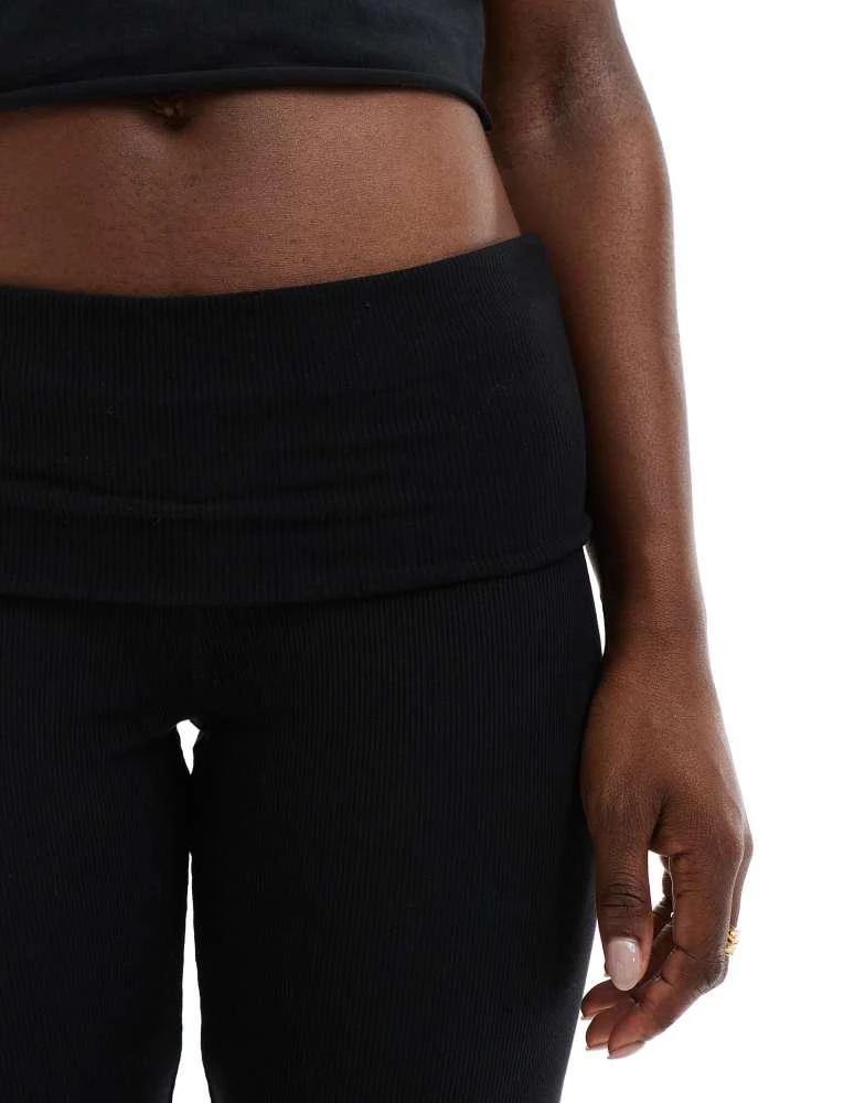 Cotton:On Cotton On sleep recovery lounge roll waist pants black 5