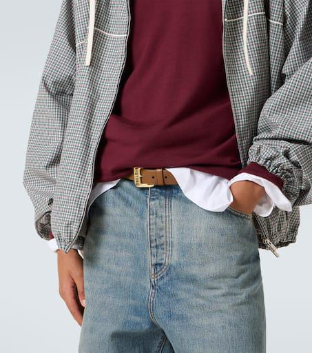 アクセサリーその他 MIU MIU LOGO LEATHER BELT 17912359_39931049_600.jpg