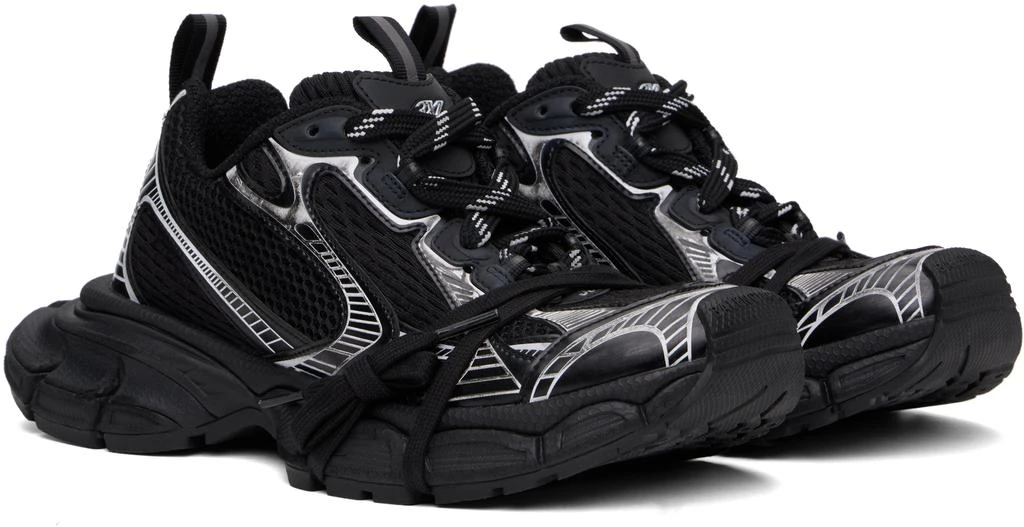 Balenciaga Black & White 3XL Sneakers 4