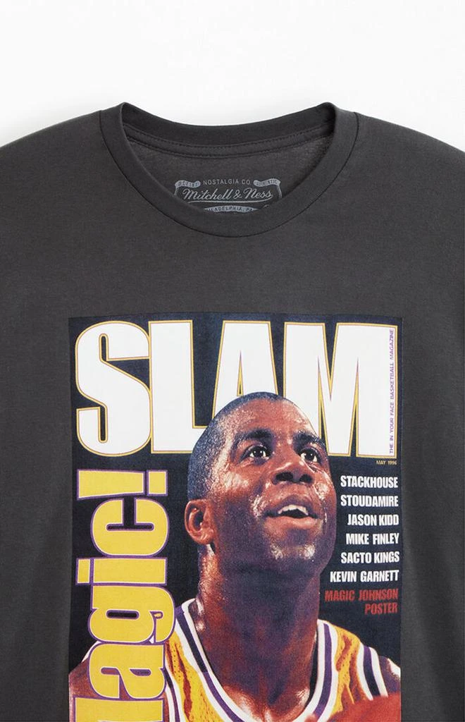 Mitchell & Ness LA Lakers Magic Slam T-Shirt 2