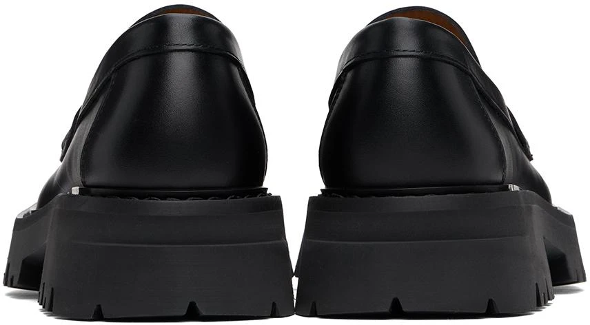 Salvatore Ferragamo Black Chunky Loafers 2